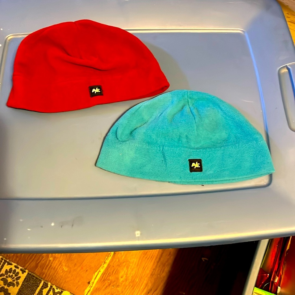 American Eagle two beanies